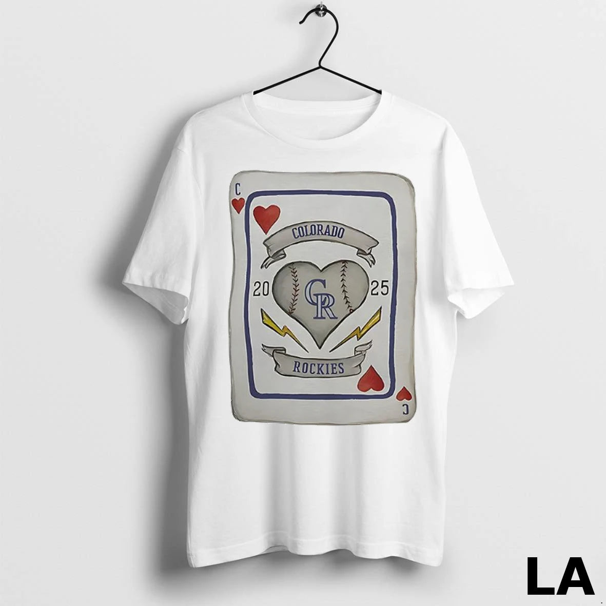 Original Colorado Rockies Basseball Card Heart X Tiny Turnip