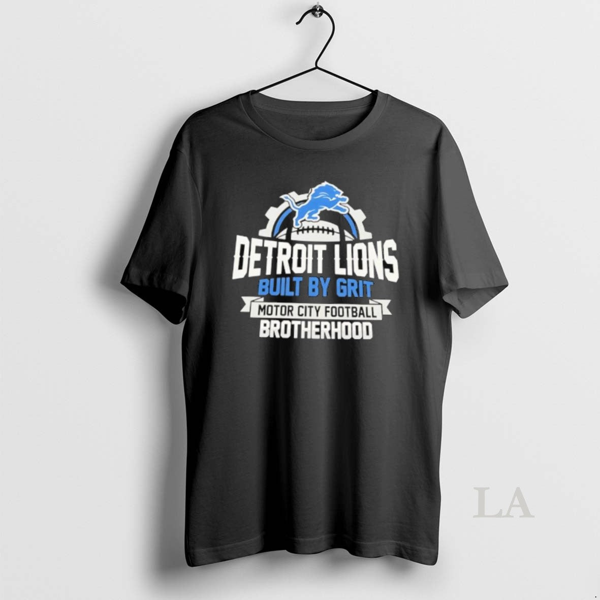 Original Detroit Lions Built By Grit Motor City Football Brotherhood