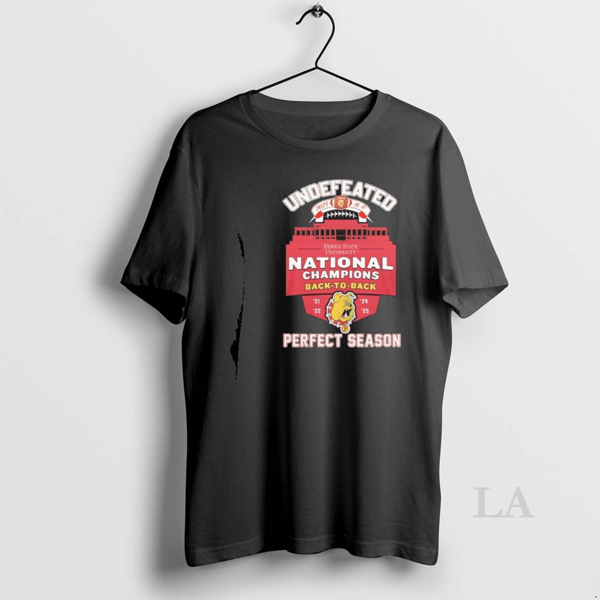 Original Ferris State Bulldogs Undefeated 2025 16 0 National Champions Back To Back Perfect Season