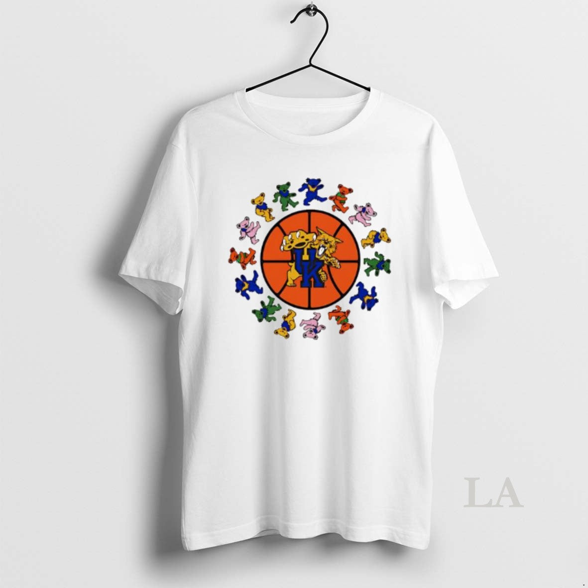 Original Grateful Dead Kentucky Wildcats Basketball Logo