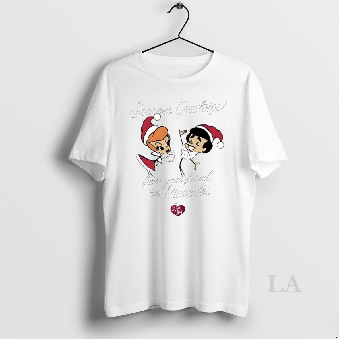 Original I Love Lucy Seasons Greetings From Your Friends The Ricardos