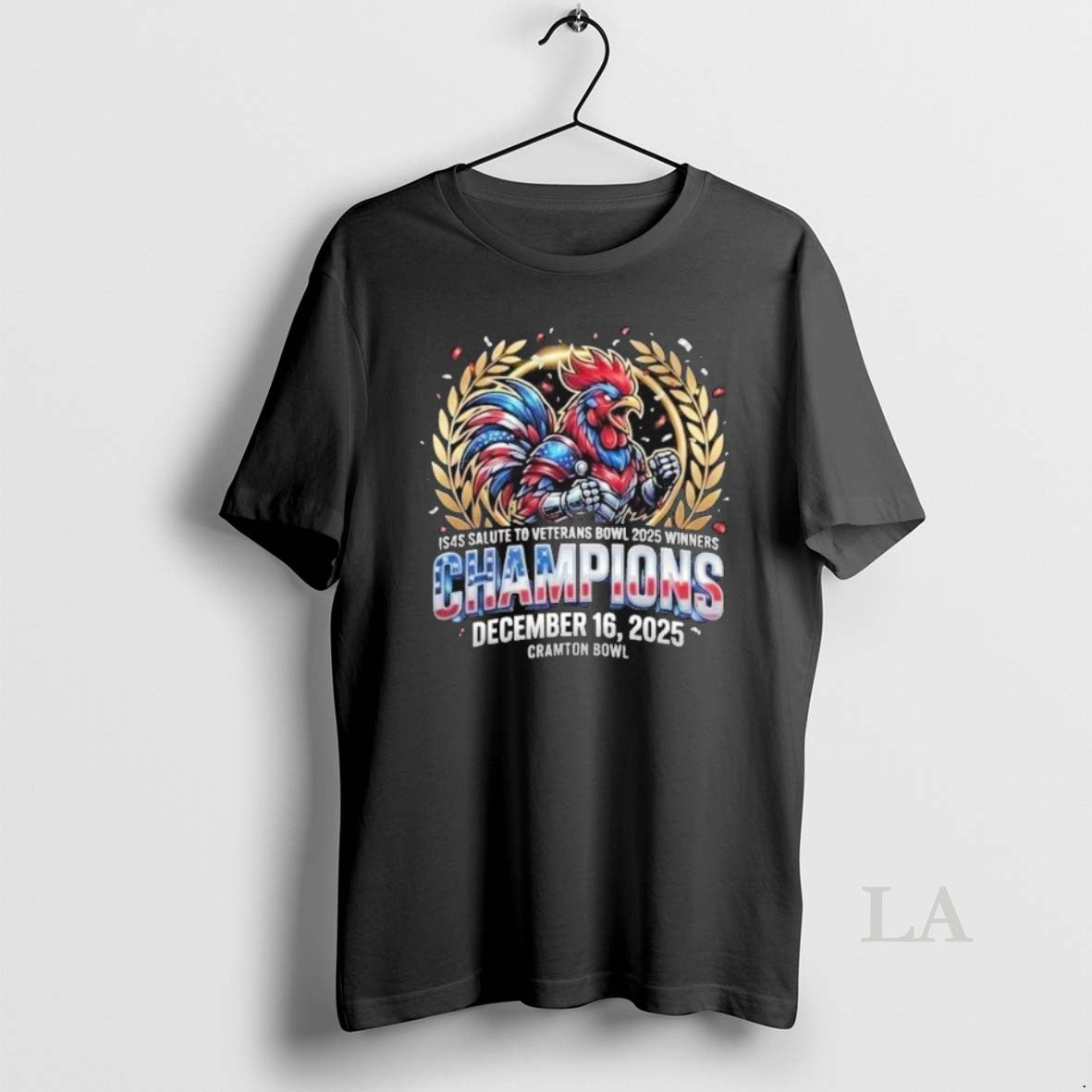 Original Is4s Salute To Veterans Bowl Jacksonville State Gamecocks Champion December 16 2025 Cramton Bowl