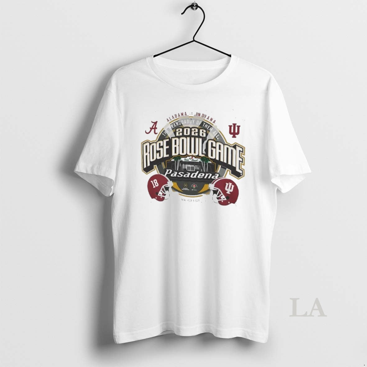 Original Indiana Vs Alabama The Grand Daddy Of Them All 2026 Rose Bowl Game Head