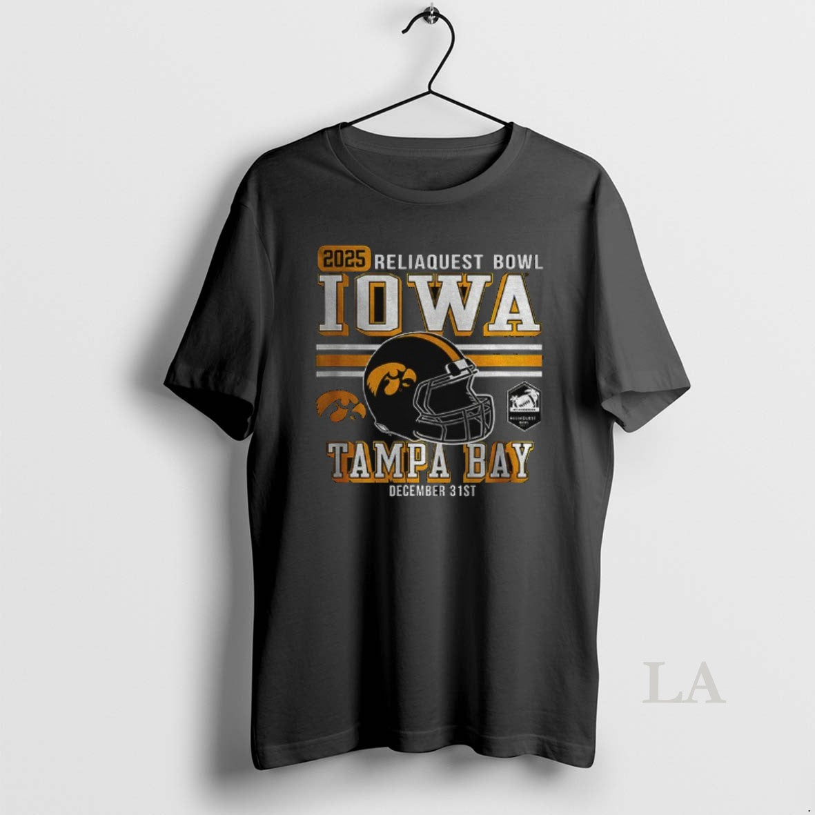 Original Iowa Hawkeyes Football Reliaquest Bowl 2025 Tampa Bay December 31st