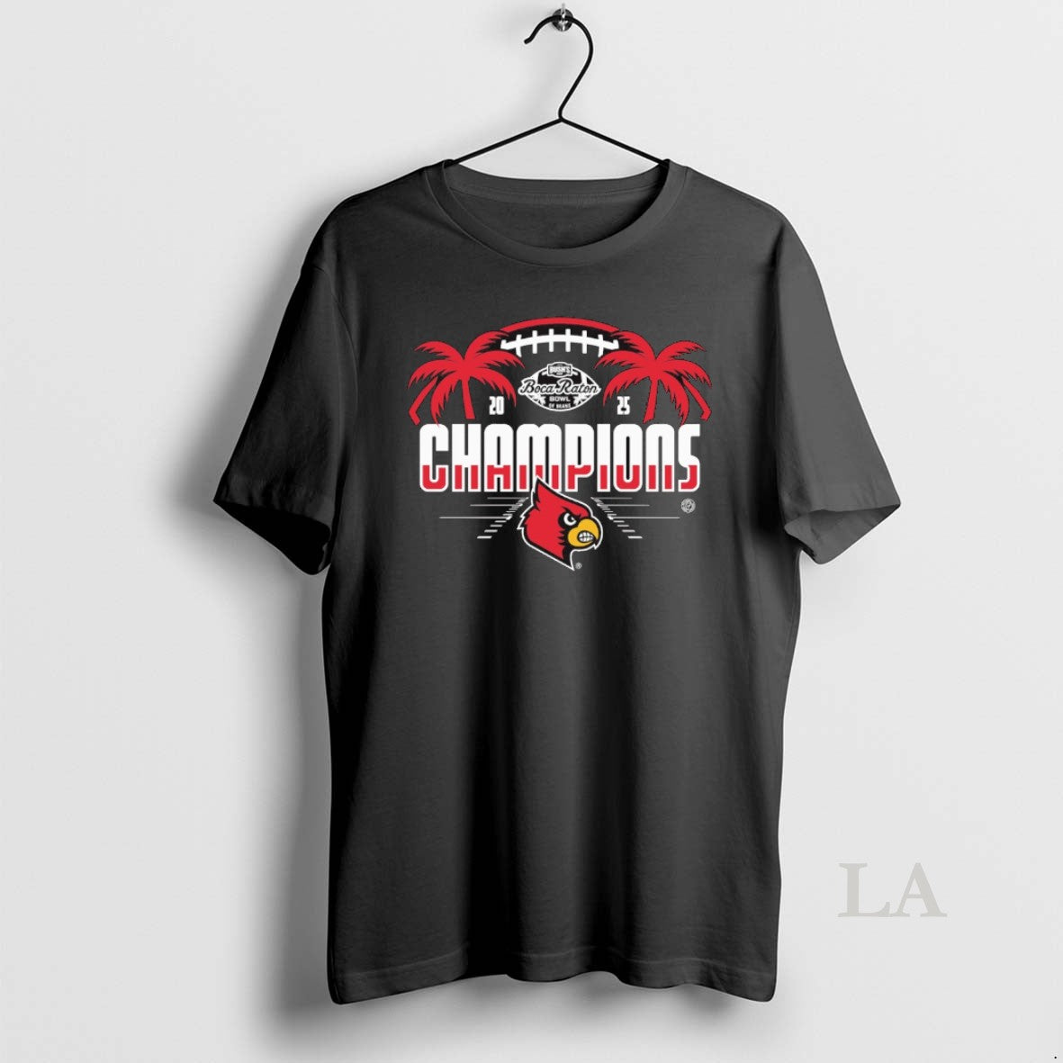 Original Louisville Cardinals 2025 Bushs Boca Raton Bowl Of Beans Champions