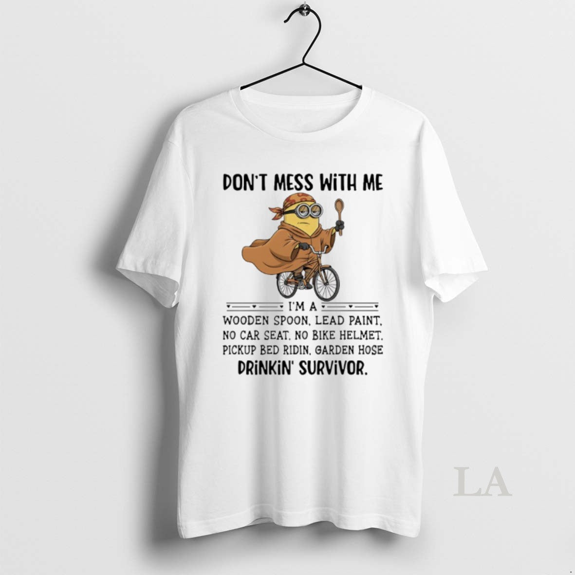 Original Minion Dont Mess With Me Im A Wooden Spoon Lead Paint No Car Seat