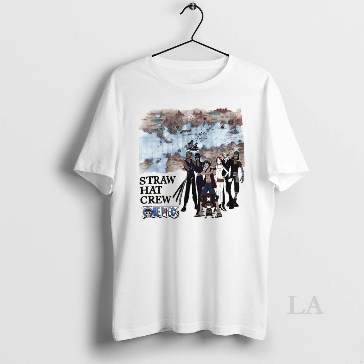 Original Straw Hat Crew Grand Line Map