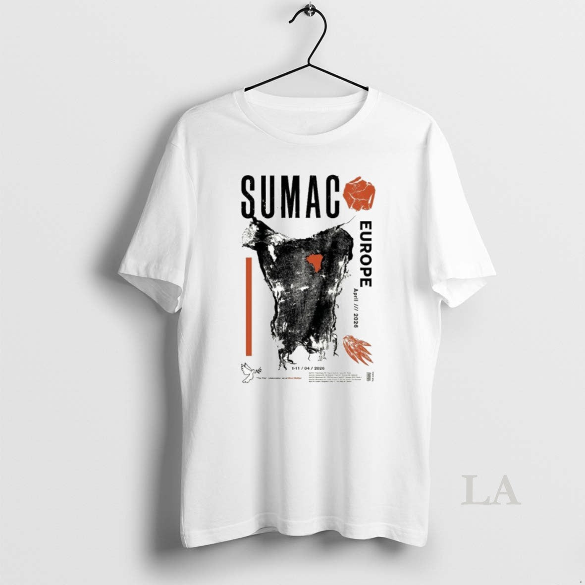 Original Sumac Europe April Tour 2026