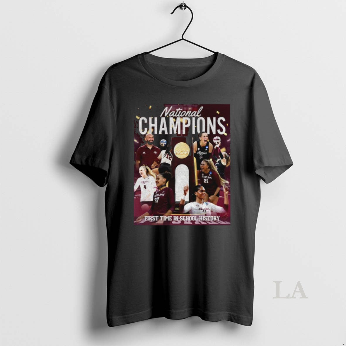 Original Texas Am Aggies 2025 Ncaa National Womens Volleyball Champions First Time In School History
