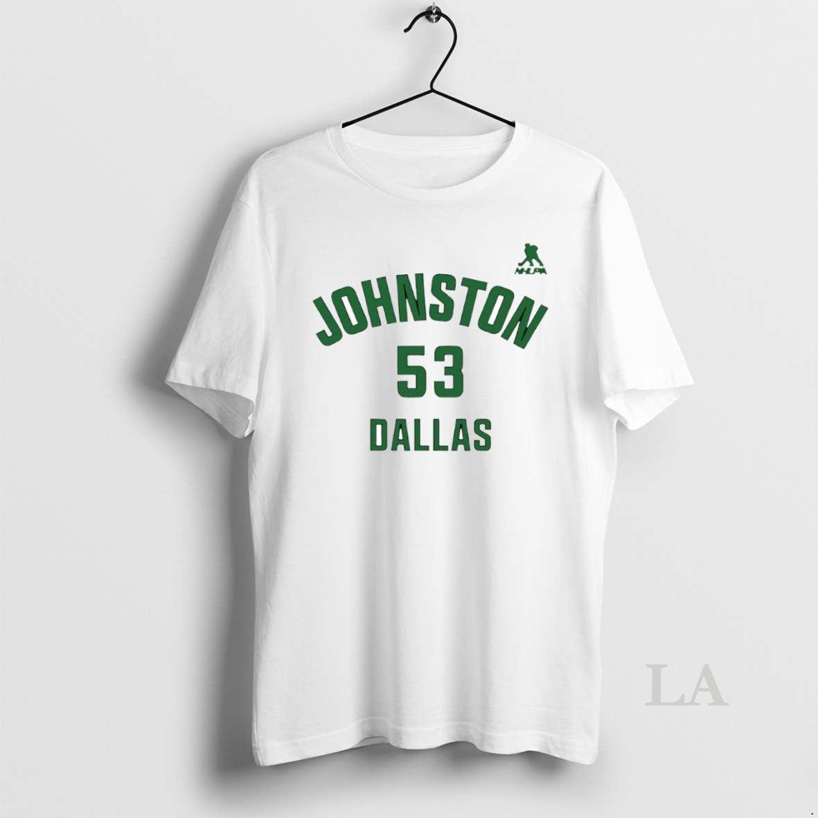 Original Wyatt Johnston 53 Dallas Stars Hockey Name And Number Circle