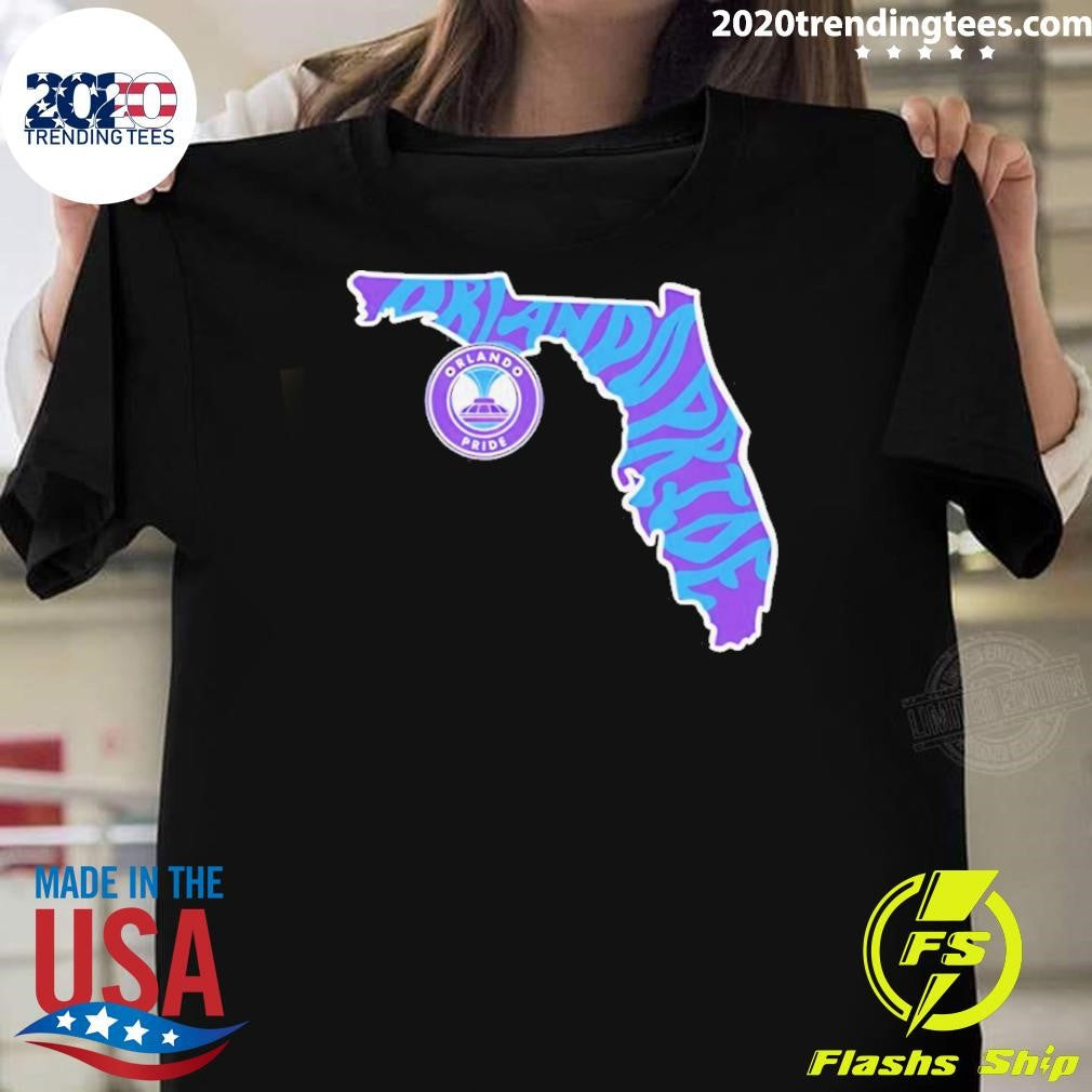 Orlando Pride Groovy Team State Shirt