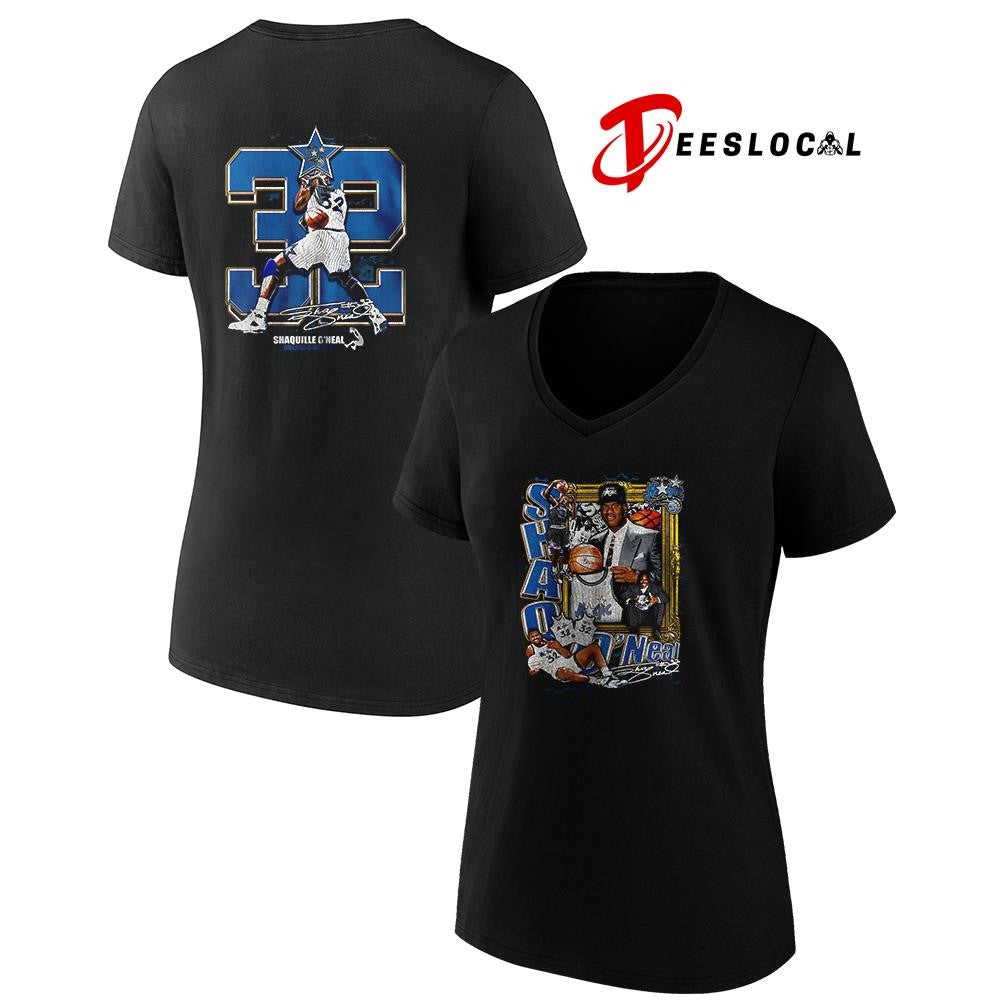 OrlandoMagicShaquilleO’Neal32signatureposeshirt