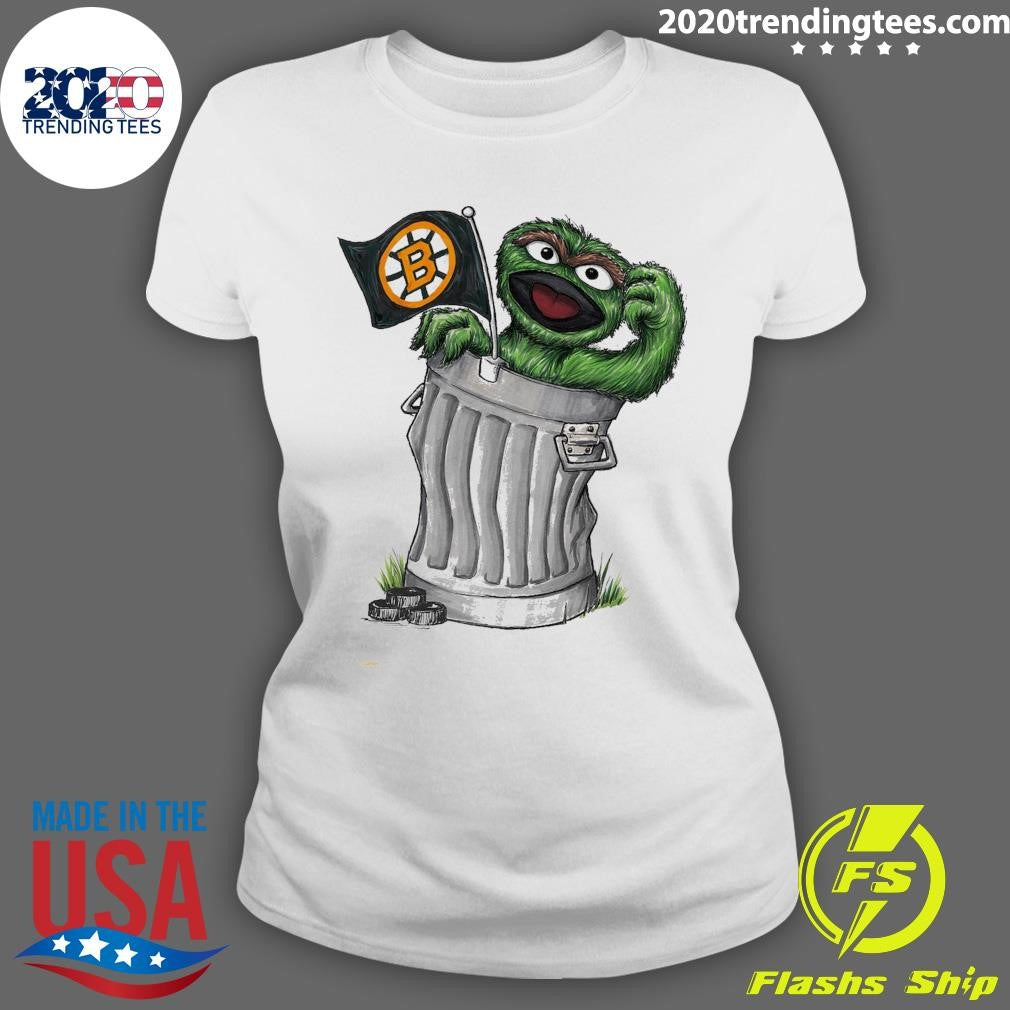 Oscar the Grouch Boston Bruins Shirt