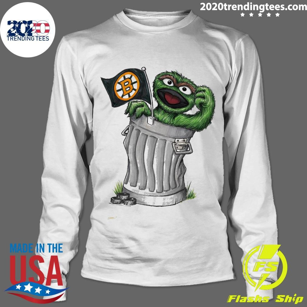 Oscar the Grouch Boston Bruins Shirt