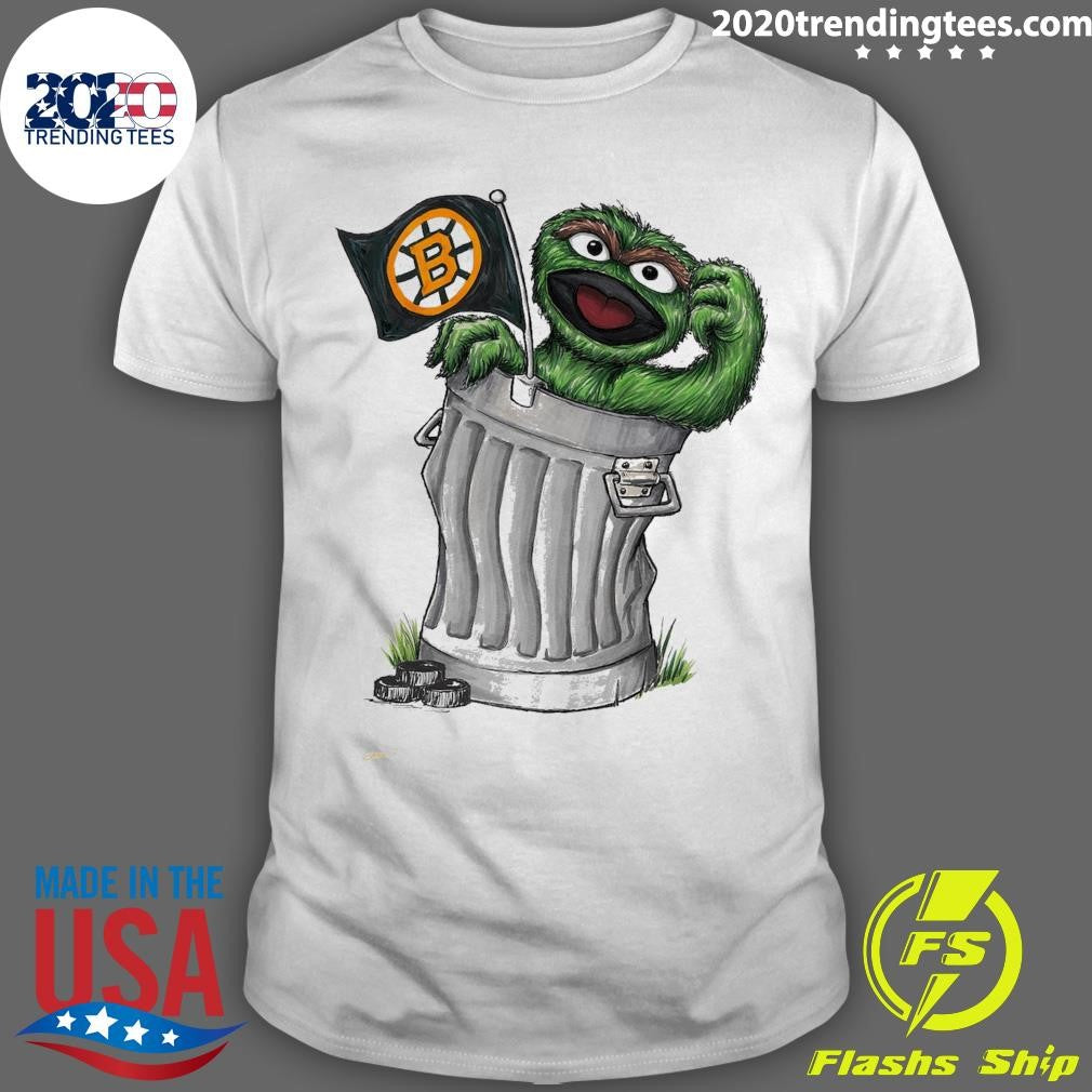 Oscar the Grouch Boston Bruins Shirt