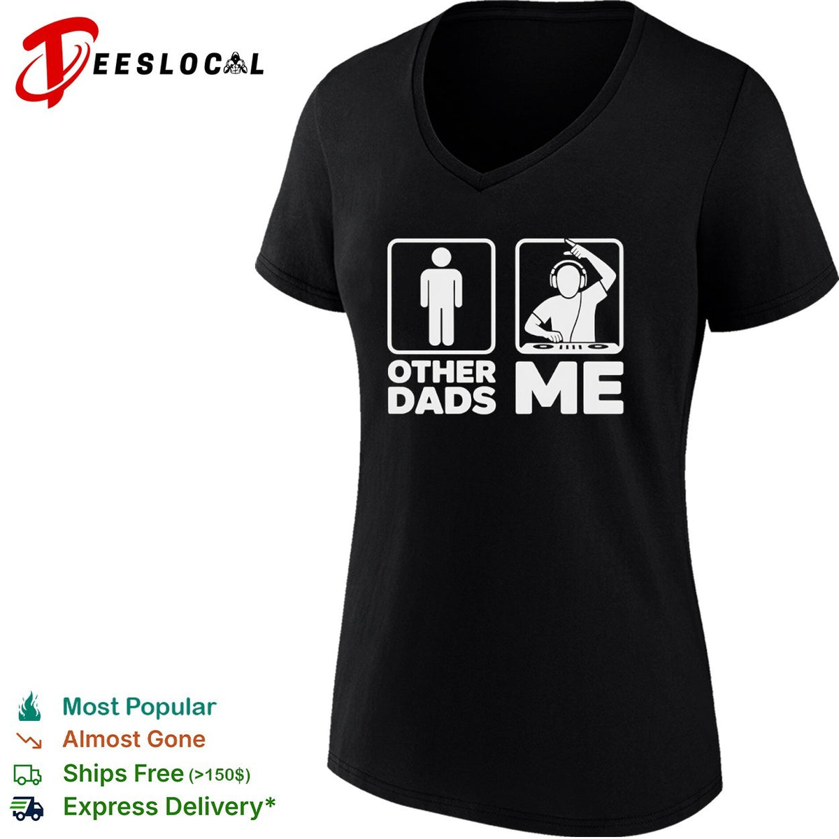 Other Dads Me DJ Funny Music Producer Father Day shirt