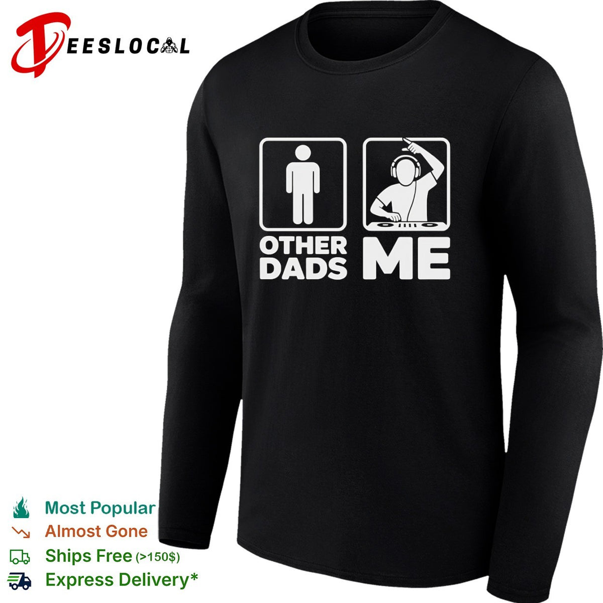 Other Dads Me DJ Funny Music Producer Father Day shirt