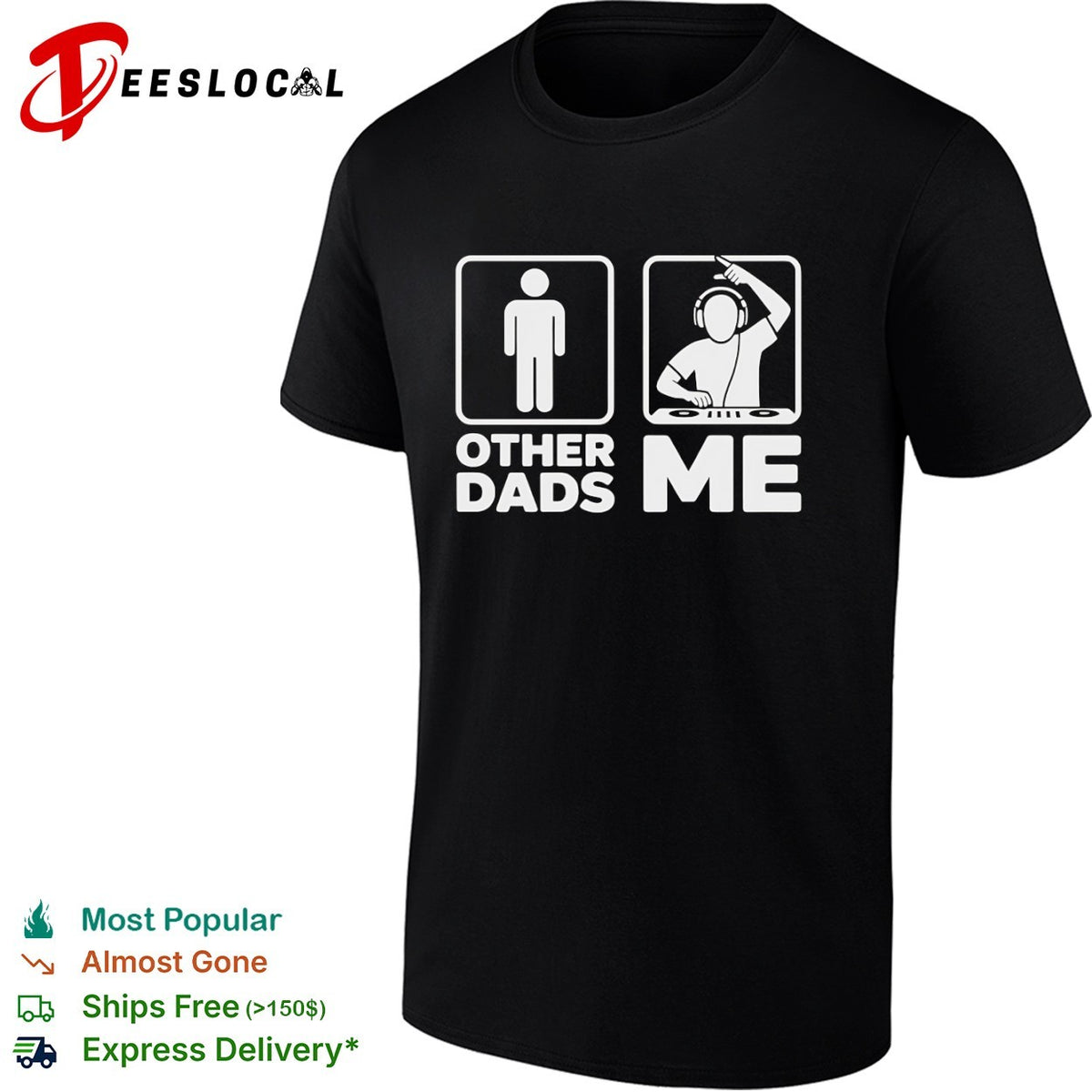 Other Dads Me DJ Funny Music Producer Father Day shirt
