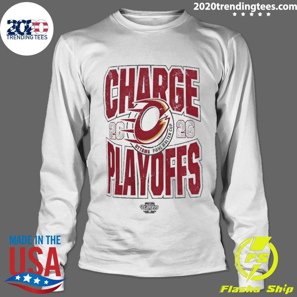 Ottawa Charge Women’s Hockey2026 Walter Cup Playoffs Shirt