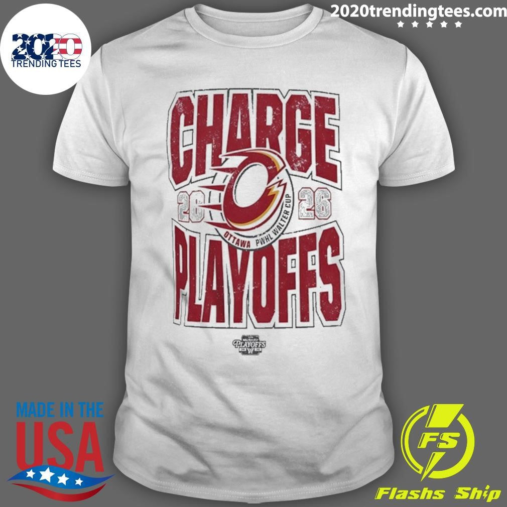 Ottawa Charge Women’s Hockey2026 Walter Cup Playoffs Shirt