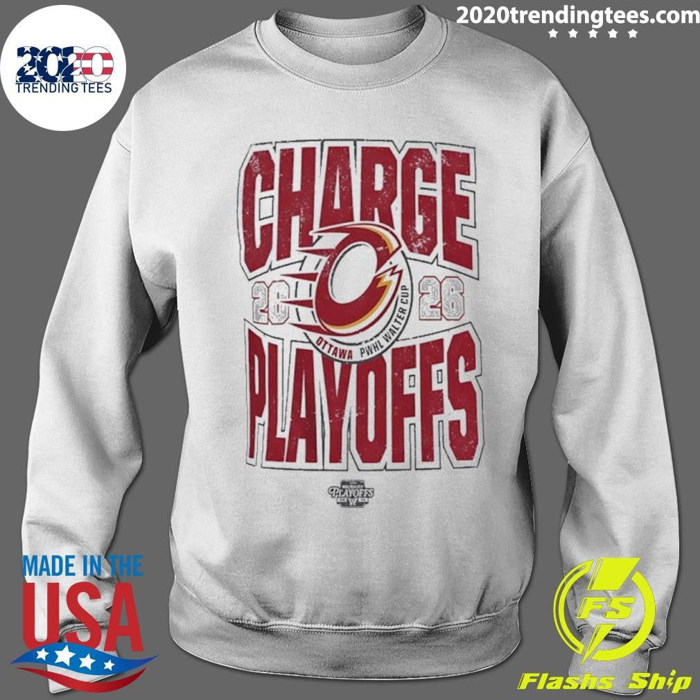 Ottawa Charge Women’s Hockey2026 Walter Cup Playoffs Shirt