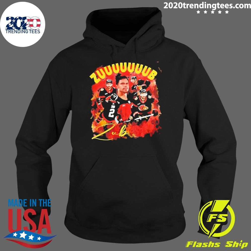 Ottawa Senators Artem Zub Zuuub Sens Collage Graphic Shirt