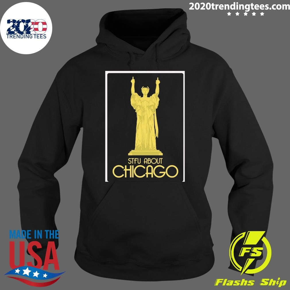 Our Lady Of Stfu About Chicago Middle Finger Shirt