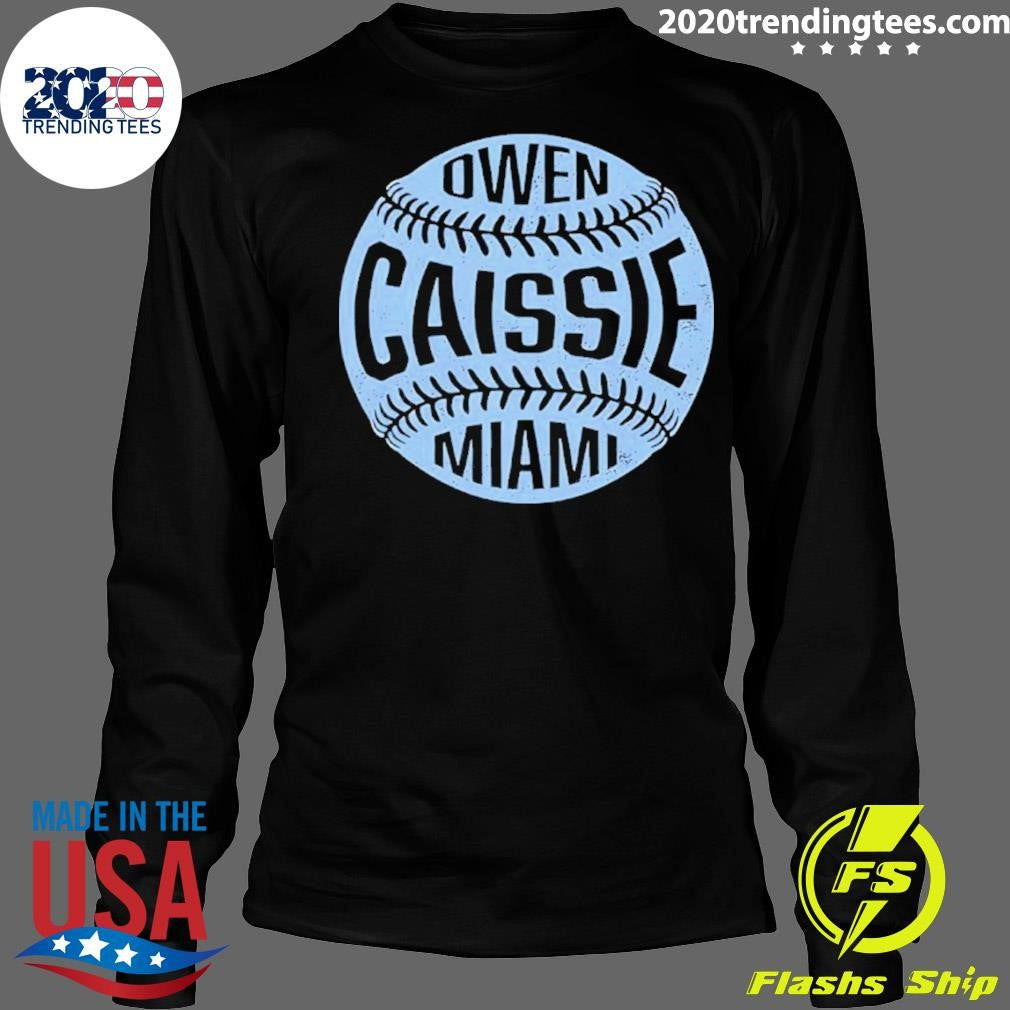 Owen Caissie Miami Marlins Baseball Vintage Shirt