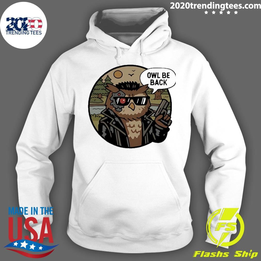 Owl Be Back Art Shirt