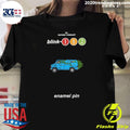 Oxford Pennant Blink-182 Van Enamel Pin Shirt