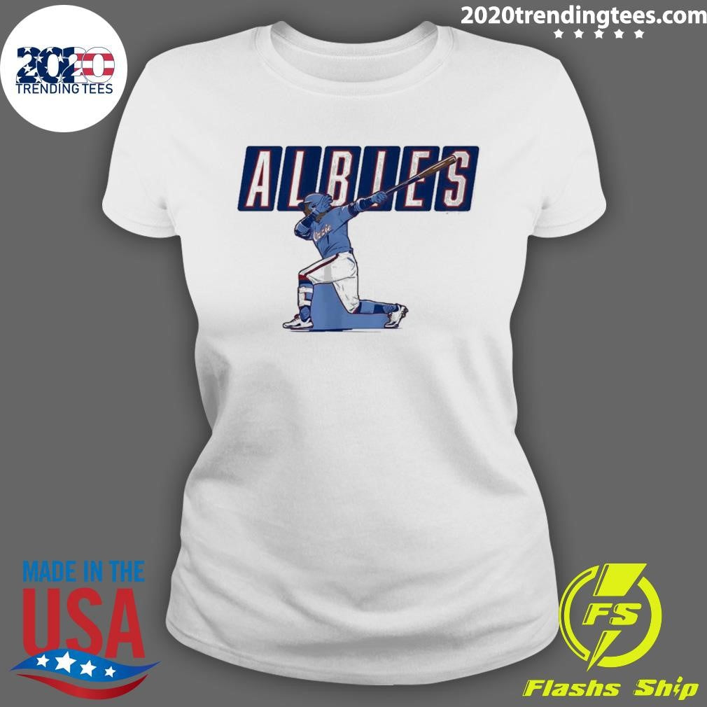 Ozzie Albies ATLANTA Slugger Swing Shirt