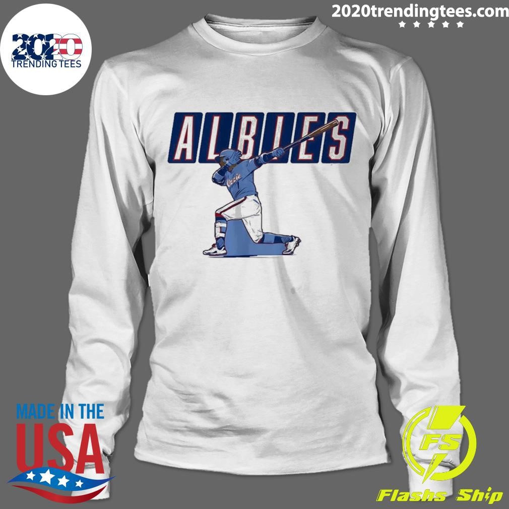 Ozzie Albies ATLANTA Slugger Swing Shirt