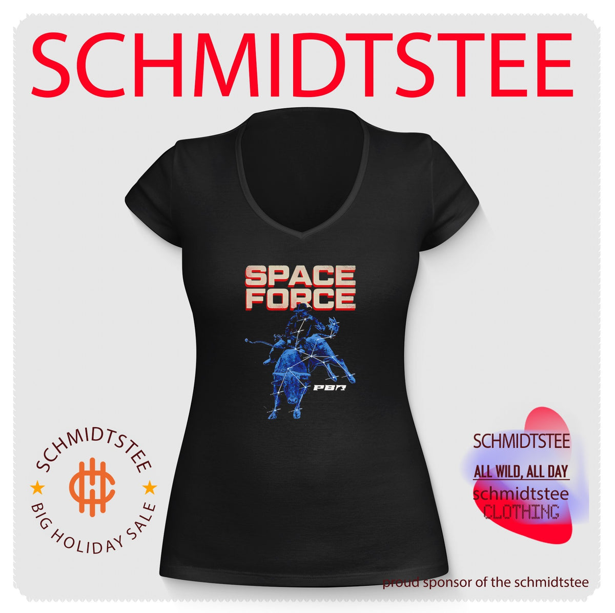 PBR Space Force Online Exclusive graphic shirt