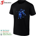 PBR bull rider constellation stars graphic shirt