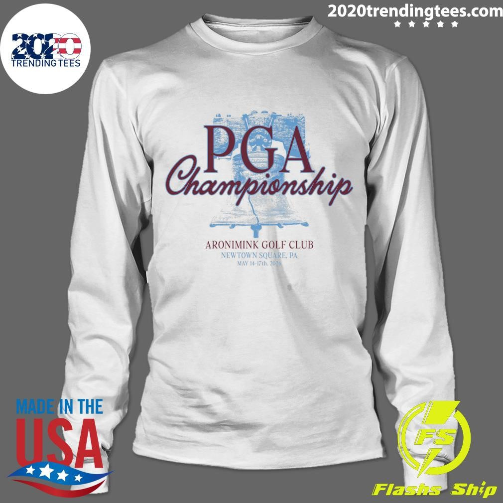 PGA Championship x Barstool Golf Aronimink Golf Club Pocket Tee Shirt