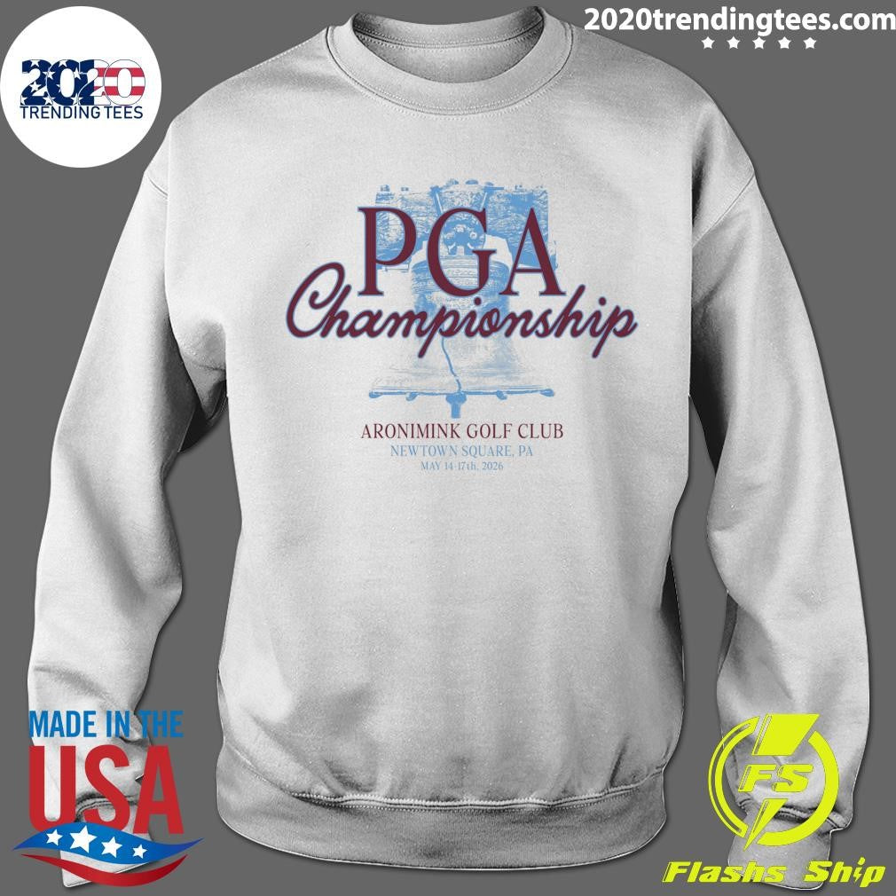 PGA Championship x Barstool Golf Aronimink Golf Club Pocket Tee Shirt