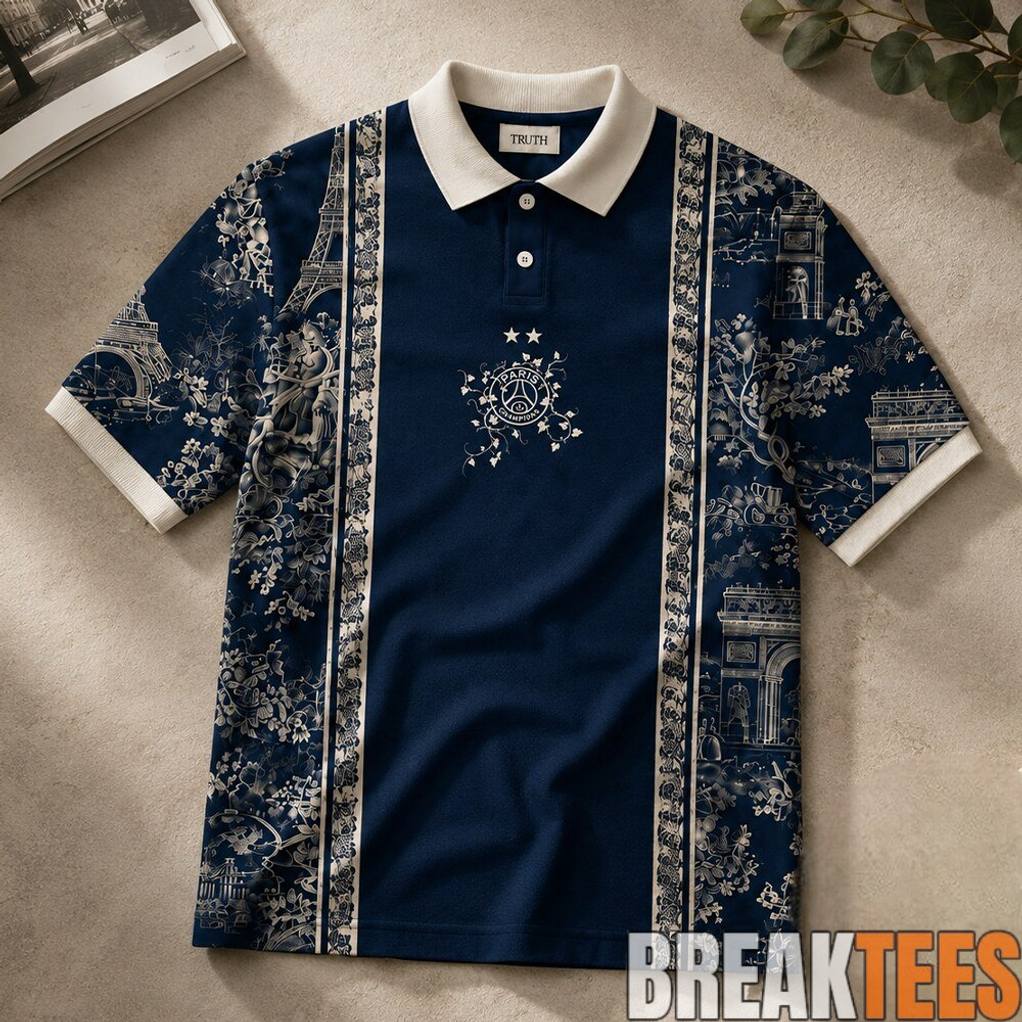 PSG Achraf Hakimi Dior Polo Shirt