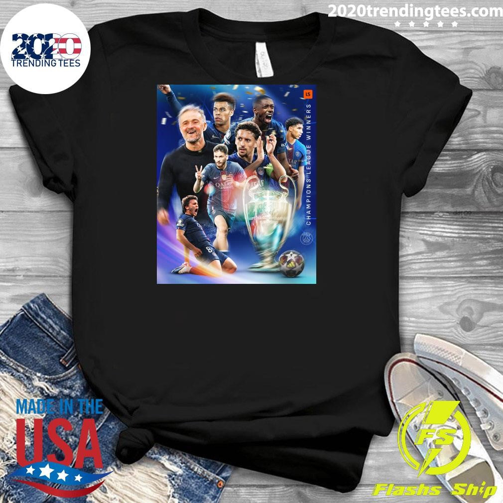 PSG Win The Champions League Again 2025-2026 Shirt