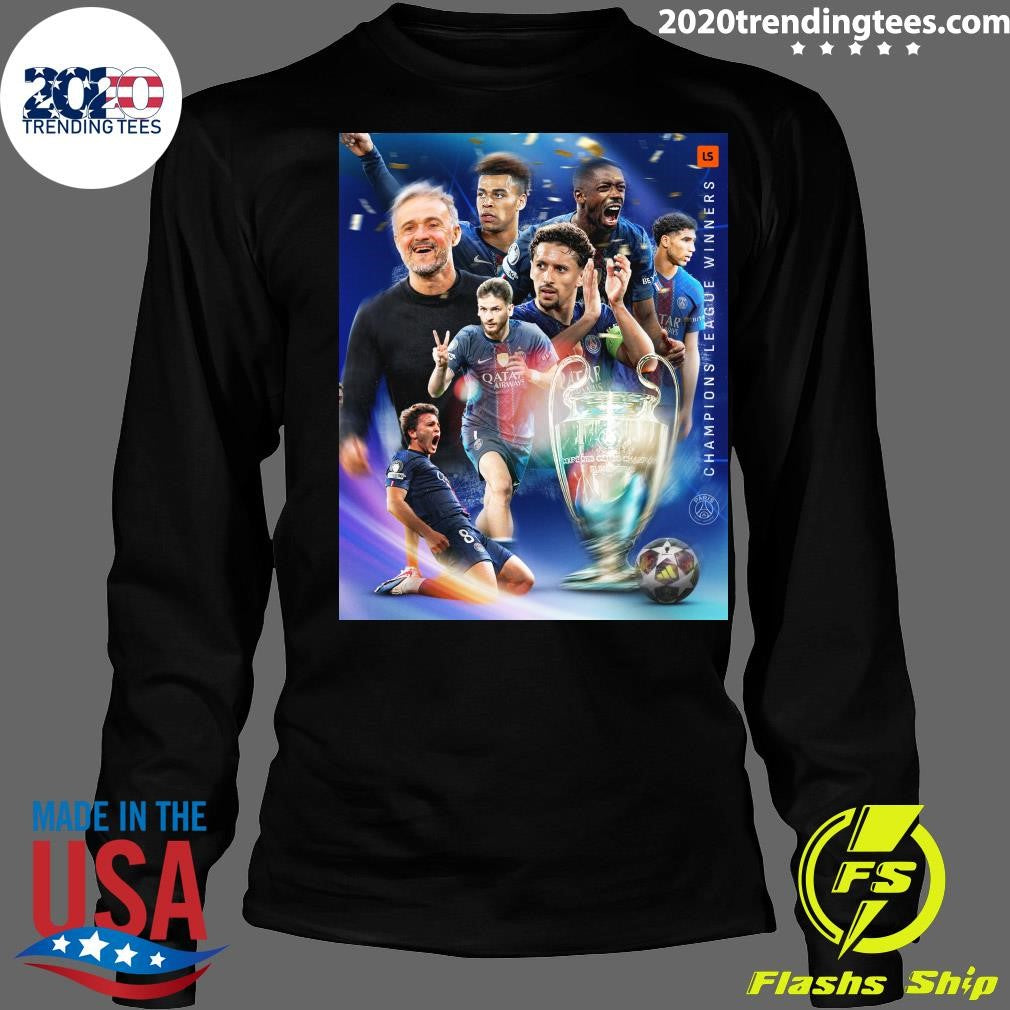 PSG Win The Champions League Again 2025-2026 Shirt