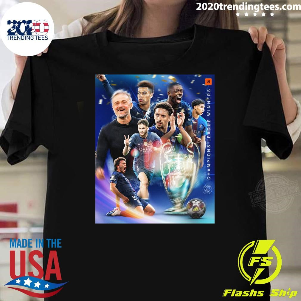 PSG Win The Champions League Again 2025-2026 Shirt