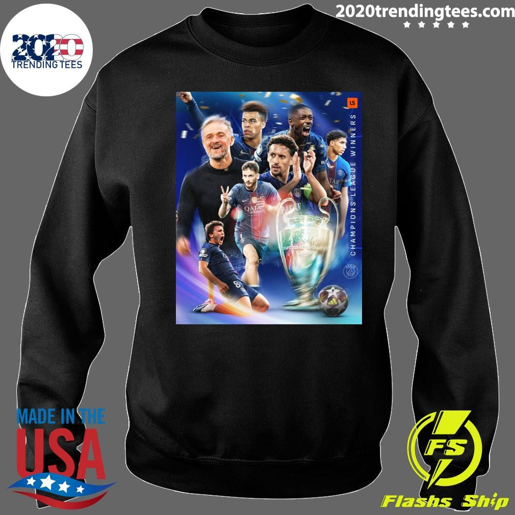 PSG Win The Champions League Again 2025-2026 Shirt
