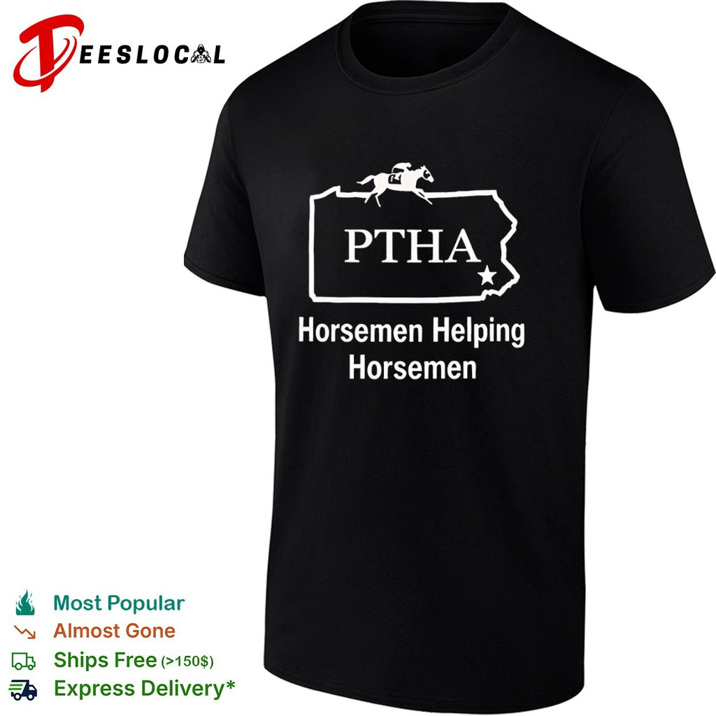 PTHA Horsemen Helping Horsemen Pennsylvania Racing Shirt