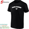 Pacific Palisades hummingbird heart logo shirt