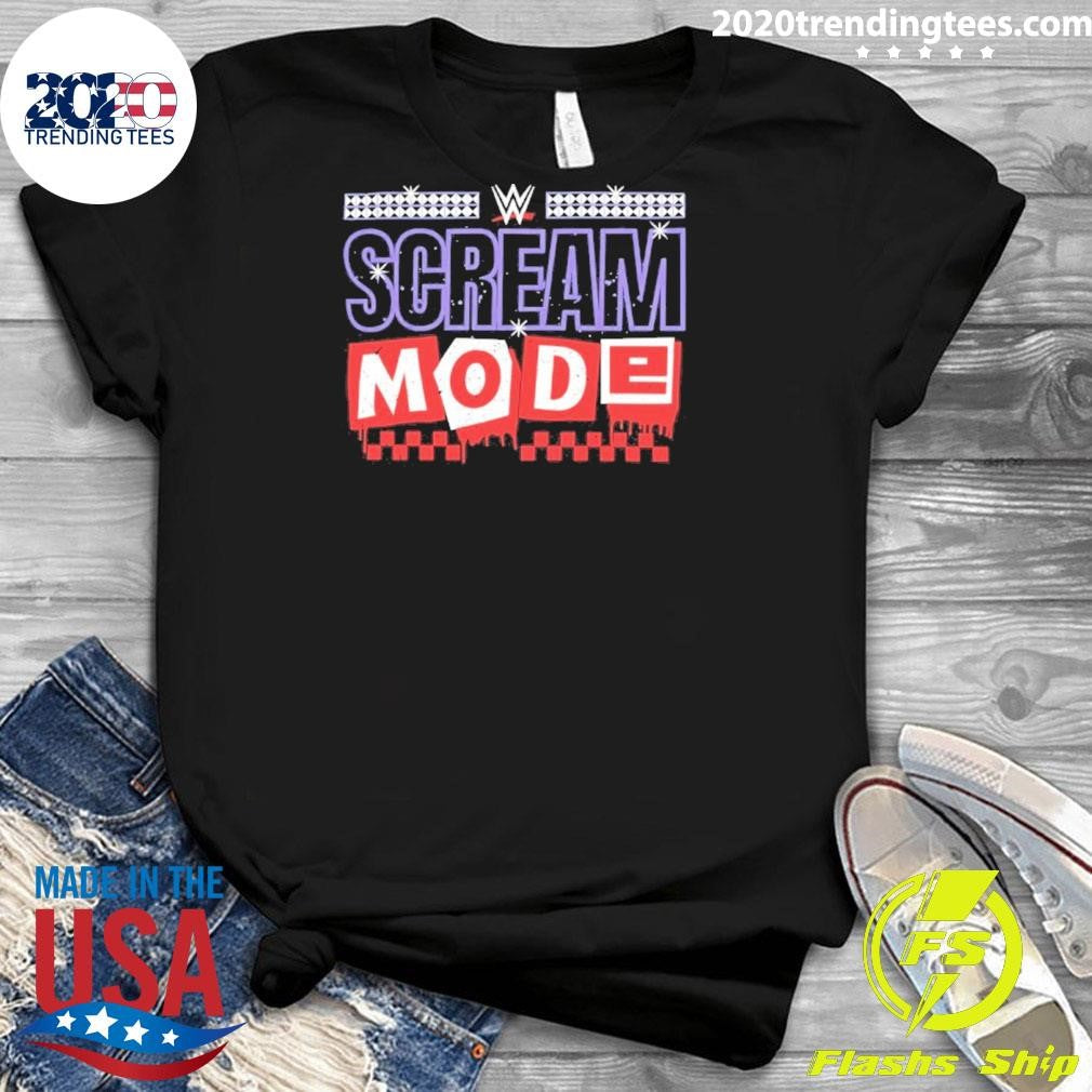 Paige And Brie Bella Scream Mode Logo Shirt