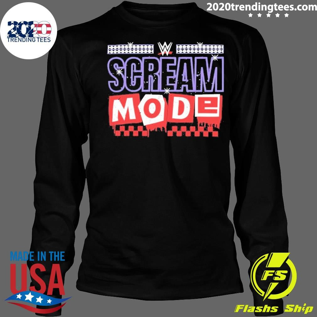 Paige And Brie Bella Scream Mode Logo Shirt