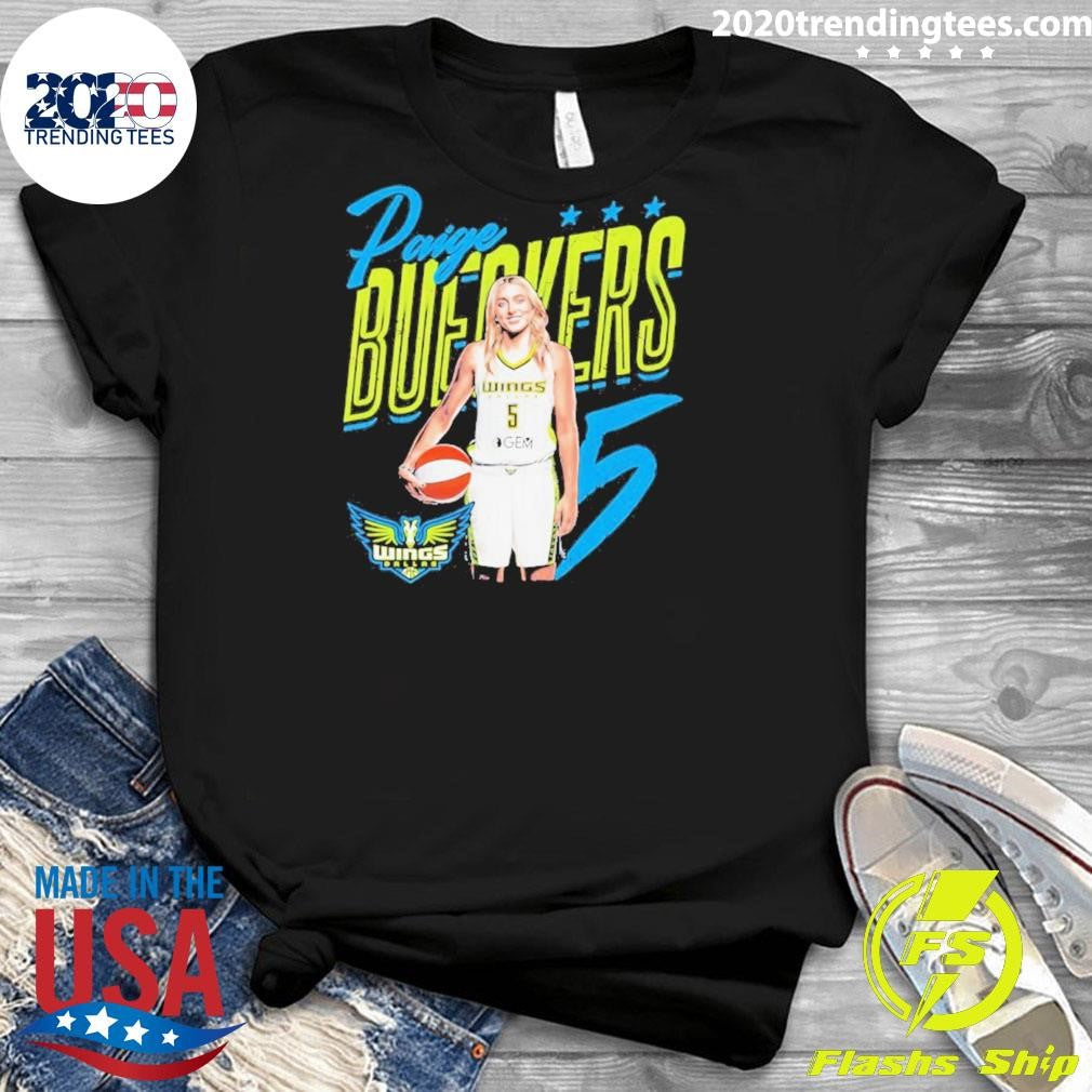 Paige Bueckers Player Pose Dallas Wings Shirt