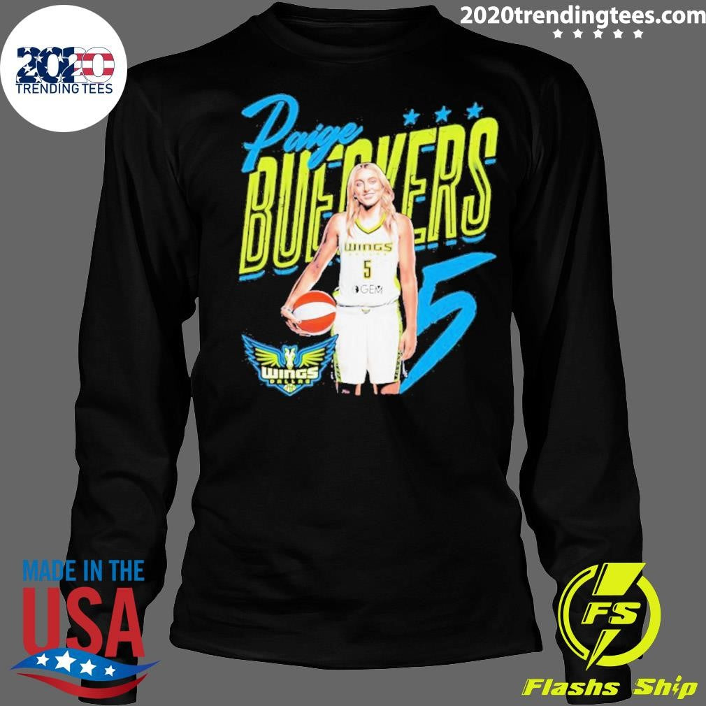 Paige Bueckers Player Pose Dallas Wings Shirt
