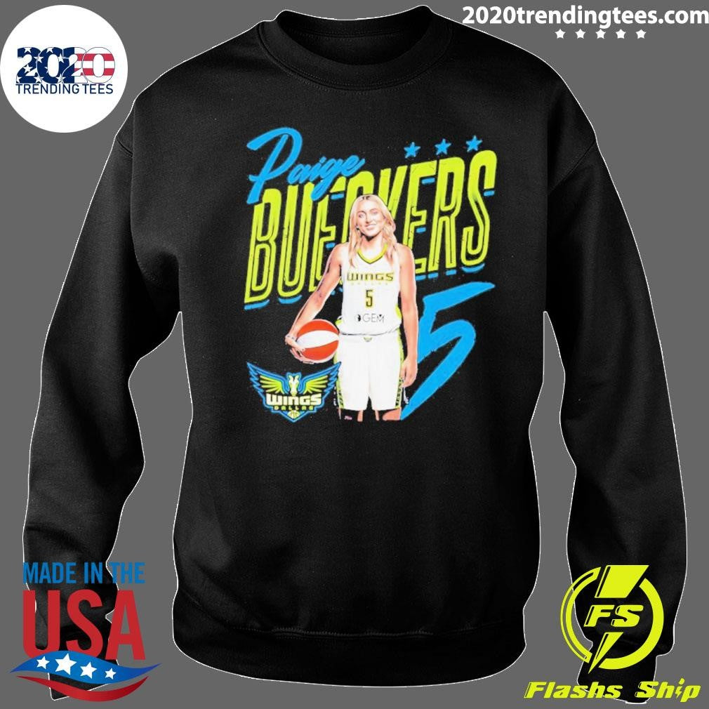 Paige Bueckers Player Pose Dallas Wings Shirt