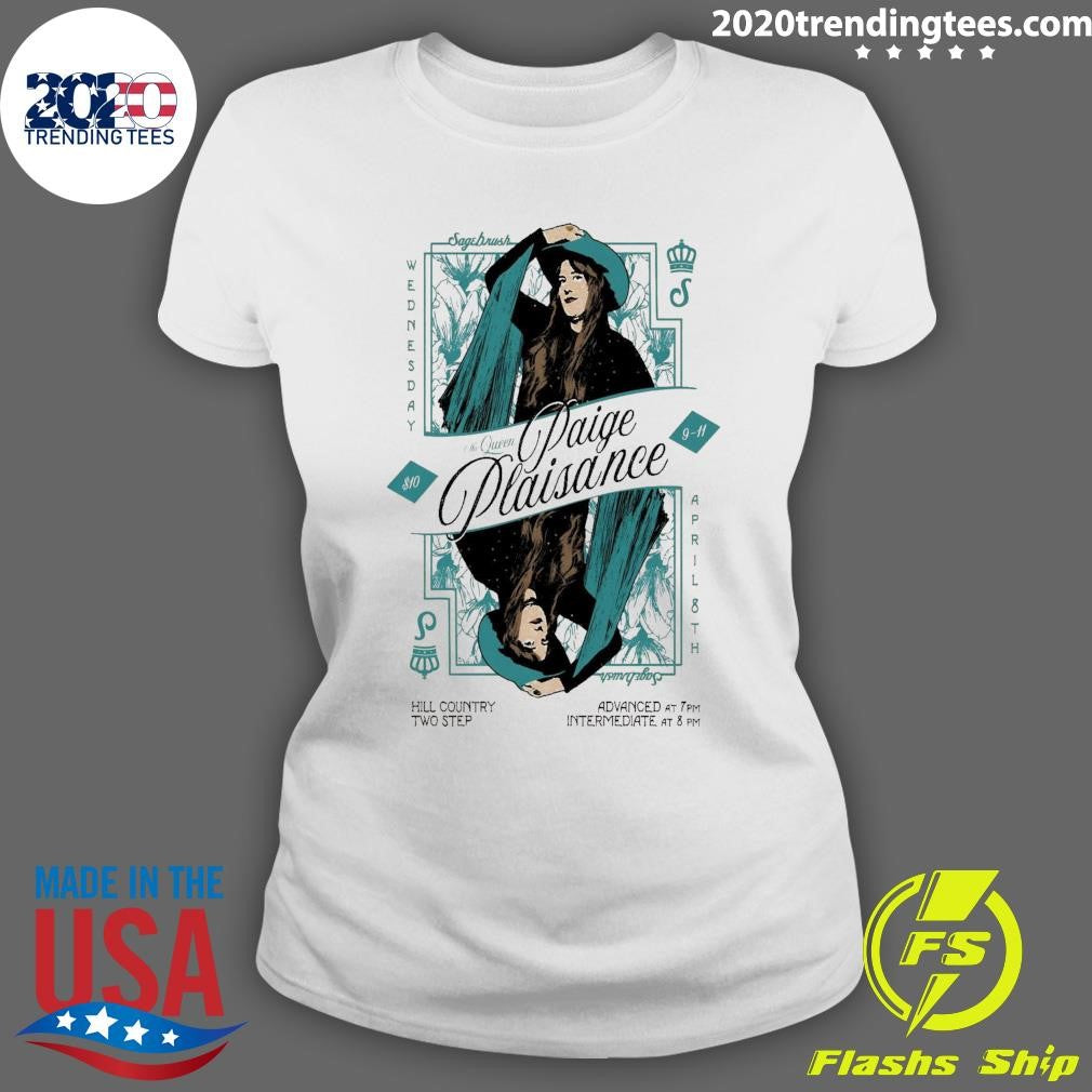 Paige Plaisance Sagebrush in Austin TX April 8 2026 Shirt