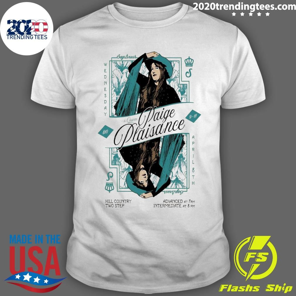 Paige Plaisance Sagebrush in Austin TX April 8 2026 Shirt